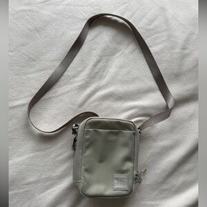 Lululemon Compact Gray Crossbody Bag